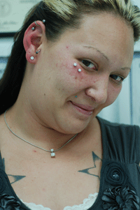 rock that piercing girl!