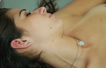 Maritza has a collection of new piercings