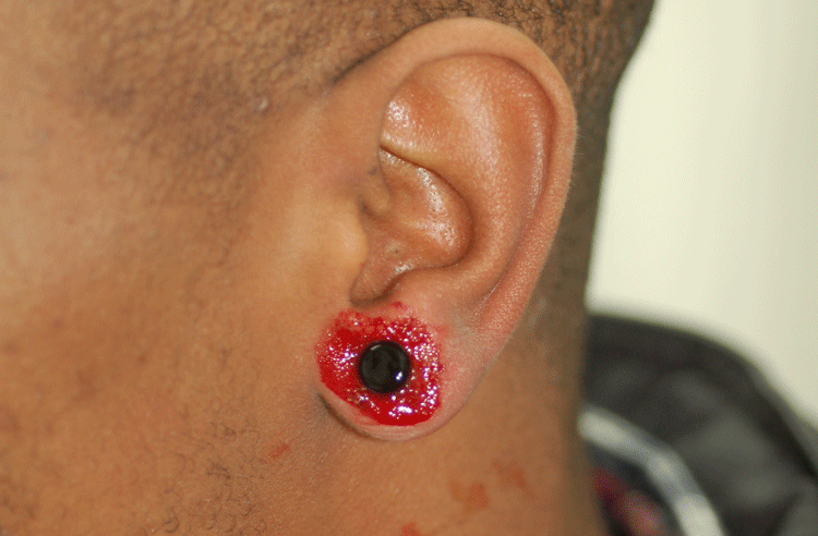 Oh...lovely blood you got there..
